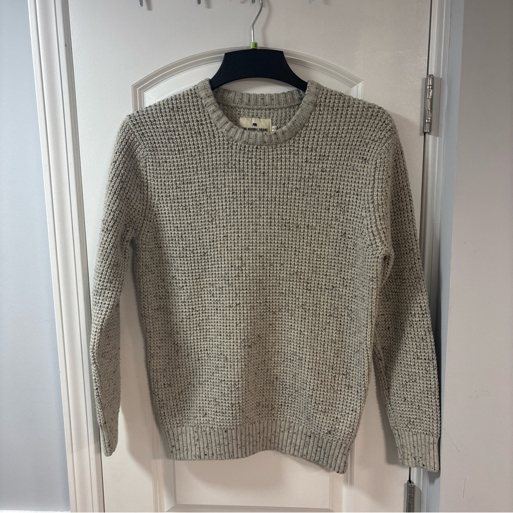 The Normal Brand Men's Crewneck Sweater - Gray